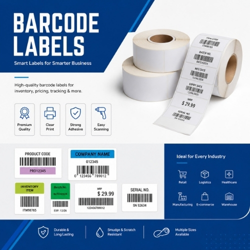 Barcode Sticker Labels